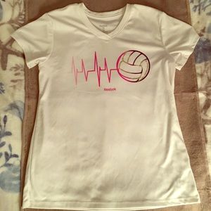 Girls Reebok Volleyball Shirt